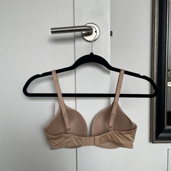 NWT Wacoal Nude Pushup Bra 32D (b.tempt'd line, Future Foundation bra) - Picture 3 of 6